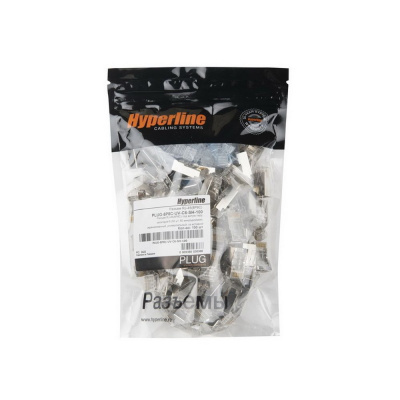 Hyperline PLUG-8P8C-UV-C6-SH-100 Разъем 2