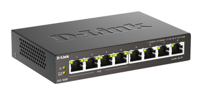 D-Link DGS-1008P/F3A Неуправляемый коммутатор 1