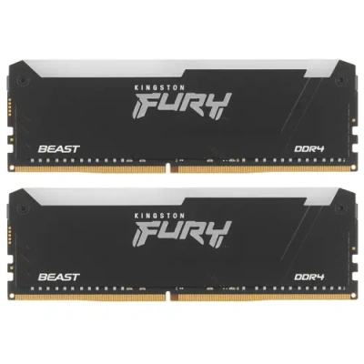 Kingston FURY Beast Black RGB KF432C16BB2AK2/64 Модуль памяти 1