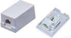 NEOMAX NM-SMB-KJ45-U5E-1PD-101-WH Внешняя сетевая розетка