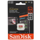 SanDisk Extreme microSDXC Карта памяти 64 ГБ SDSQXAH-064G-GN6MN