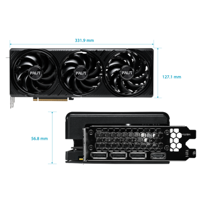 Palit RTX5080 INFINITY 3 16GB GDDR7 NE75080019T2-GB2035S Видеокарта 10