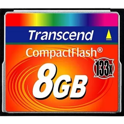 Transcend TS8GCF133 Карта памяти 8GB 1