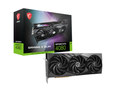 MSI GEFORCE RTX 4080 16GB GAMING X SLIM Видеокарта 6