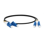 Hyperline FC-D2-9-LC/UR-LC/UR-H-3M-LSZH-BK Патч-корд
