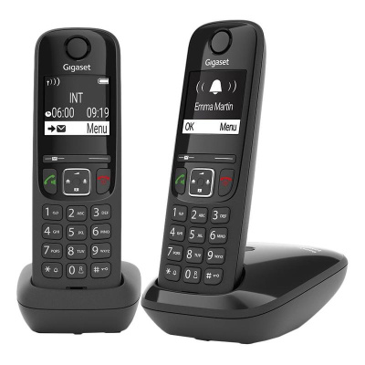 Gigaset AS690 DUO Dect RUS Радиотелефон L36852-H2816-S301