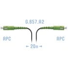 SNR SNR-PC-FTTH-SC/APC-H-20m Патчкорд оптический FTTH SC/APC