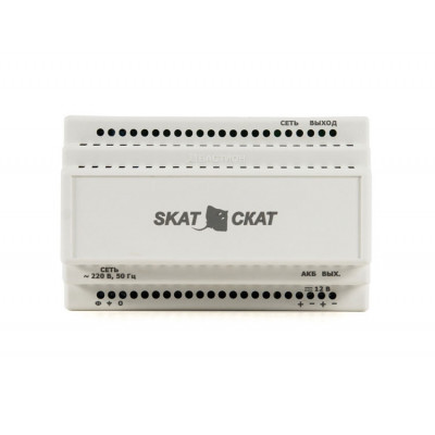 Bastion SKAT-12-6.0 DIN (СКАТ ИБП-12/6-DIN) Источник бесперебойного питания  586 1