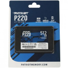 Patriot P220 512 Gb Накопитель SSD P220S512G25 4