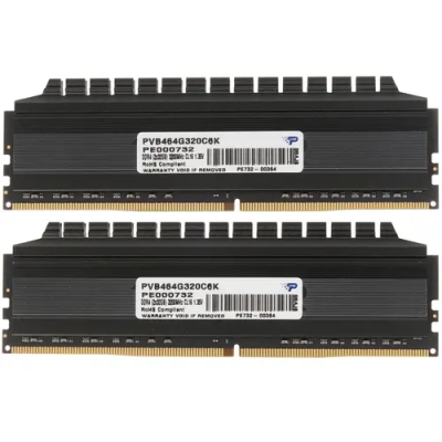 Patriot Viper 4 Blackout 64GB Модуль памяти PVB464G320C6K 1