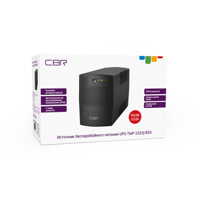 CBR UPS-TWP-101EJ-850 Башенный линейно-интерактивный ИБП 8