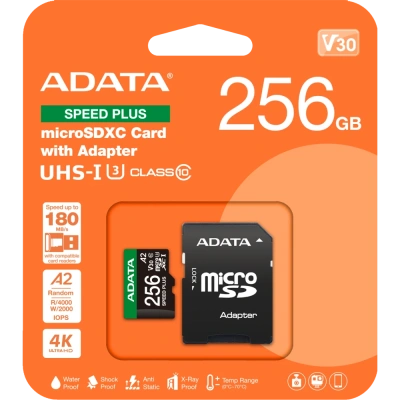 ADATA Speed Plus UD256GUI3V30A2SP-RA1 Карта памяти 1