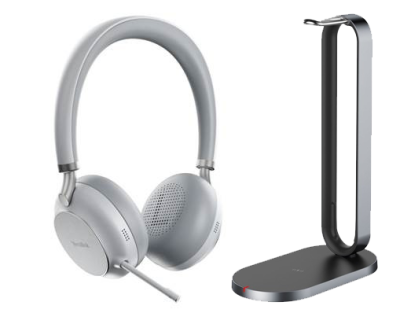Yealink BH76 WITH CHARGING STAND UC LIGHT GRAY Гарнитура 1