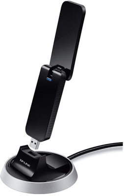 TP-Link ARCHER T9UH AC1900 Двухдиапазонный Wi‑Fi USB‑адаптер высокого усиления