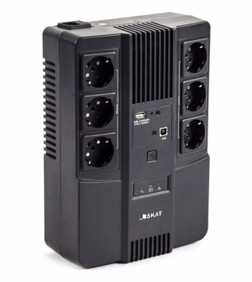 Бастион SKAT-UPS 800 AI (SKAT-UPS 800-AI-LI-1x9) источник бесперебойного питания  2