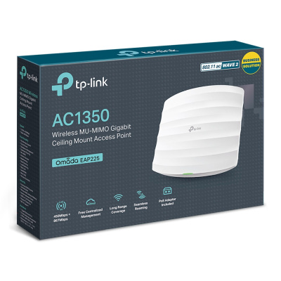 TP-Link EAP225 AC1350 Wave 2 Гигабитная двухдиапазонная потолочная точка доступа Wi-Fi EAP225 4
