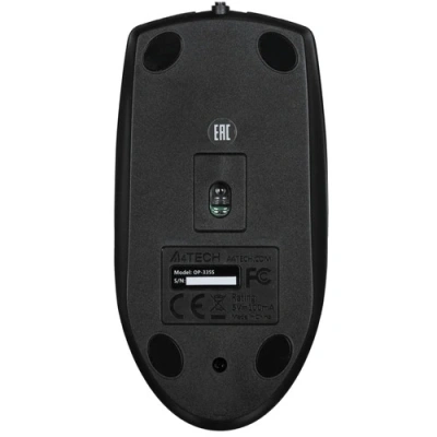 A4Tech OP-335S BLACK Мышь проводная 4