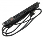 Hyperline SHE19-8IEC-S-2.5EU Блок розеток