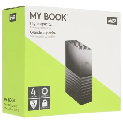 WD My Book WDBBGB0040HBK-EESN Внешний HDD 4