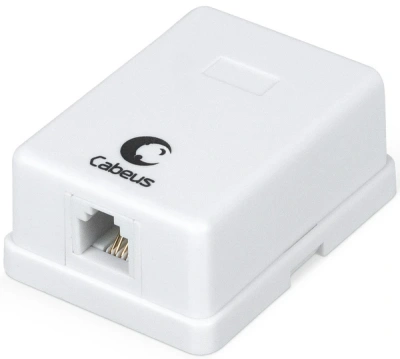 Cabeus WS-6P4C-TEL-1 Розетка телефонная