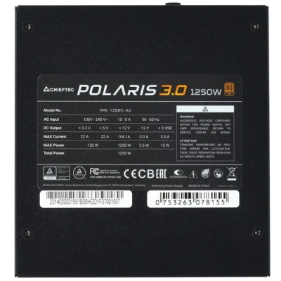 Chieftec Polaris 3.0 PPS-1250FC-A3 Блок питания 2