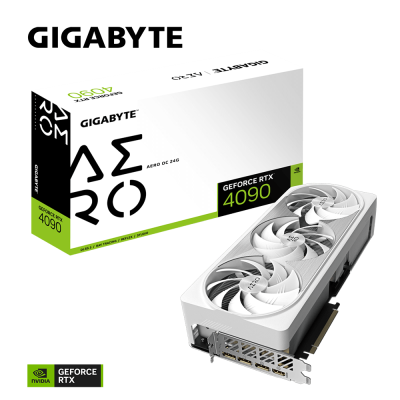 Gigabyte GeForce RTX 4090 AERO OC Видеокарта GV-N4090AERO OC-24GD 7