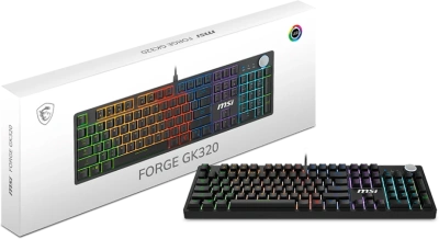 MSI FORGE GK320 RED Клавиатура 1