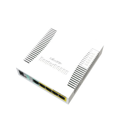 Mikrotik RB260GSP (CSS106-1G-4P-1S) PoE-коммутатор 1