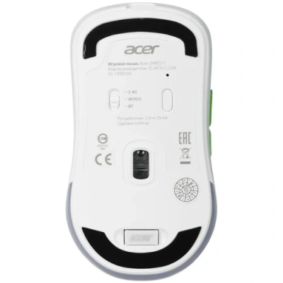 Acer OMR311 ZL.MCECC.034 Мышь беспроводная/проводная 4