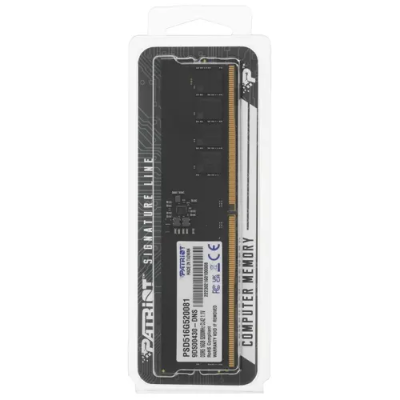 Patriot Signature 16GB Модуль памяти PSD516G520081 3