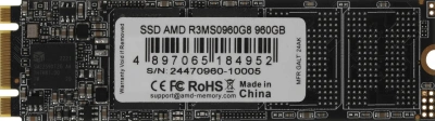 AMD Radeon R3MS0960G8 Твердотельный накопитель SSD