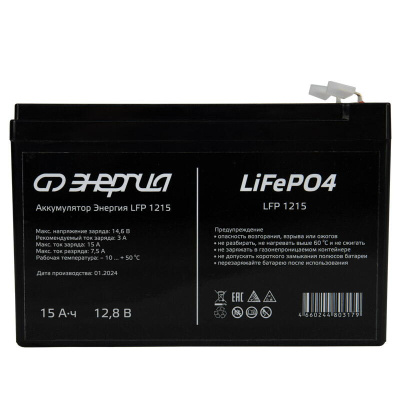 Энергия LFP 12100 (L0201-0158) Аккумулятор 2