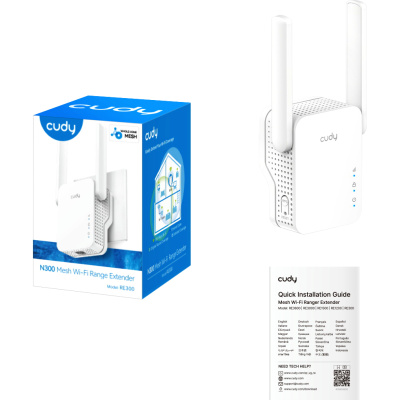 Cudy RE300 Усилитель Wi-Fi 3