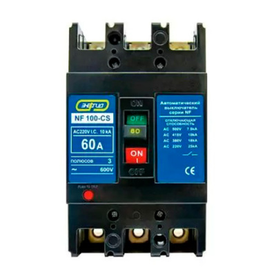 ЭНЕРГИЯ NF100-CS 3P 60A (Е0701-0008) Автомат 