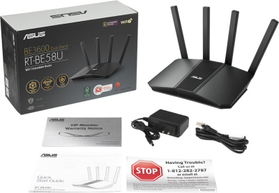 ASUS RT-BE58U V2 90IG0A70-MO9C00 Маршрутизатор 1