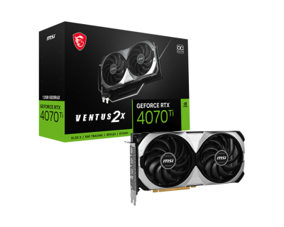 MSI GEFORCE RTX 4070 TI VENTUS 2X 12G OC Видеокарта 5