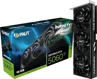 Palit RTX5060Ti INFINITY 3 NV RTX 5060TI NE7506T019T1-GB2061S Видеокарта 8
