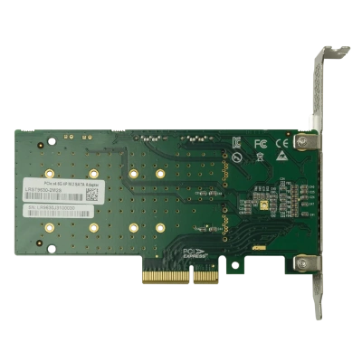 SNR LRST9630-2M2S Переходной адаптер PCIe 1