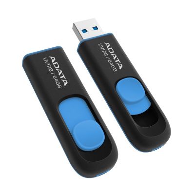 ADATA UV128 64GB Флэш-накопитель AUV128-64G-RBE 1