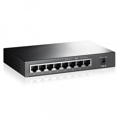 TP-Link TL-SF1008P 8-портовый настольный 10/100 Мбит/с коммутатор с 4 портами PoE+ 2