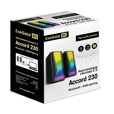 ExeGate Accord 230 EX289687RUS Колонки 2