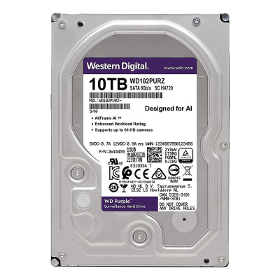 WD Purple WD102PURZ 10TB Жесткий диск 1