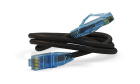 Hyperline PC-LPM-UTP-RJ45-RJ45-C6-0.3M-LSZH-BK Патч-корд
