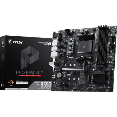 MSI PRO B550M-P Материнская плата 4