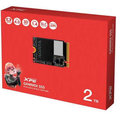 ADATA SGAMMIXS55-2T-C Твердотельный накопитель SSD 2