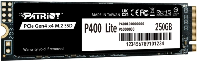 PATRIOT P400LP250GM28H Накопитель SSD 1