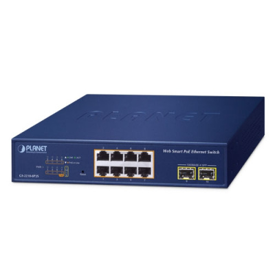 PLANET GS-2210-8P2S Коммутатор
