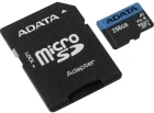 ADATA Micro SecureDigital 256Gb Карта памяти AUSDX256GUICL10A1-RA1