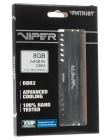 Patriot Viper 3 8GB Модуль памяти PV38G160C9K 3