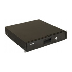 Hyperline TDR3-2U-460-RAL9004 Полка (ящик) 3